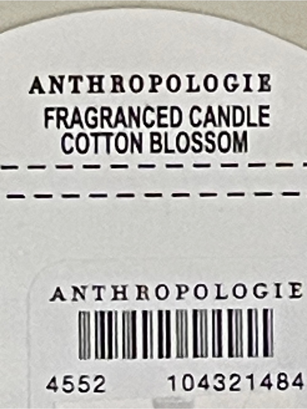 Matchbox Fresh Cotton Blossom & Neroli Ceramic Candle from Anthropologie - Picture 8 of 15